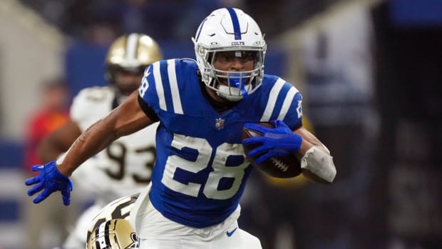 Indianapolis Colts running back Jonathan Taylor vs. New Orleans Saints